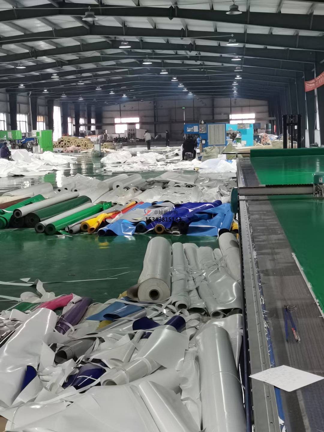 膜材加工流程